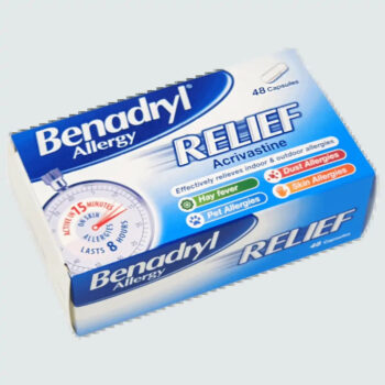 Benadryl Allergy Relief 48 Capsules