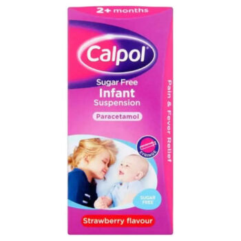 Calpol Infant Strawberry Sugar Free Suspension 200ml