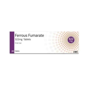 Ferrous Fumarate 322mg - 28 Tablets