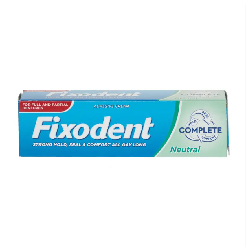 Fixodent Complete Neutral Denture Adhesive – 47g