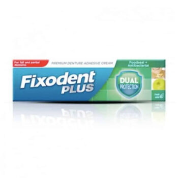 Fixodent Dual Protection Denture Adhesive – 40g