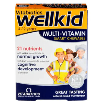 Vitabiotics Wellkid Smart Chewable 30 Tablets